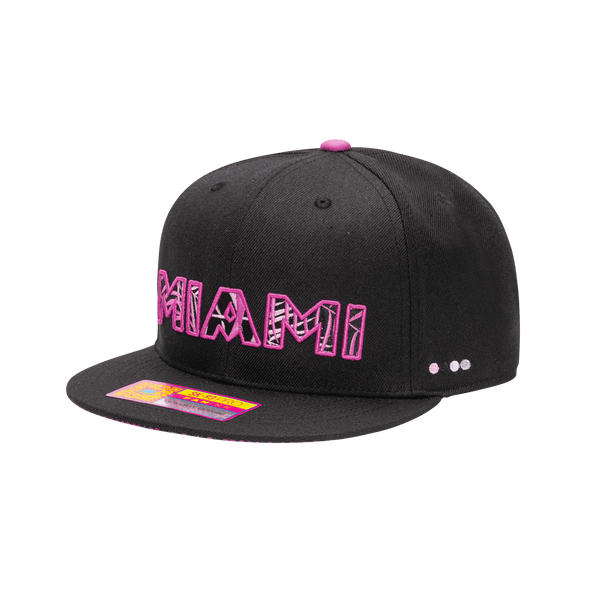 Inter Miami Foxtail Snapback Hat