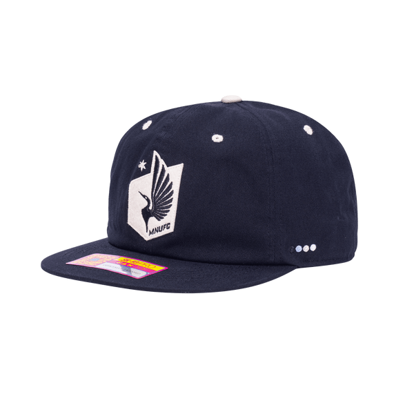 Minnesota United Bankroll Coral Snapback Hat