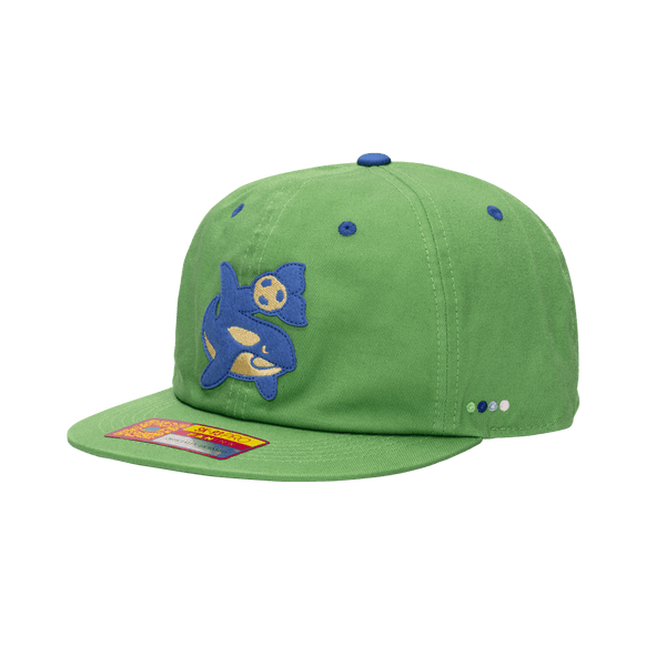 Seattle Sounders Bankroll Coral Snapback Hat
