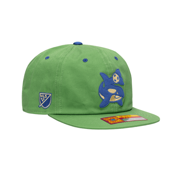Seattle Sounders Bankroll Coral Snapback Hat