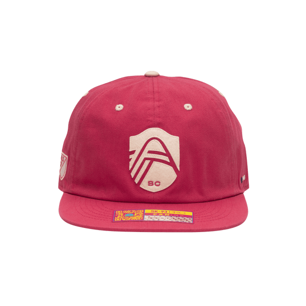 St. Louis City SC Bankroll Coral Snapback Hat