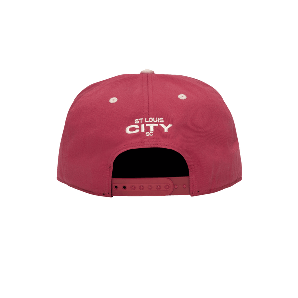 St. Louis City SC Bankroll Coral Snapback Hat