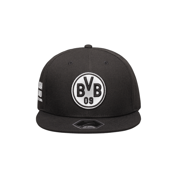 Black Borussia Dortmund Braveheart Fitted with white emblem