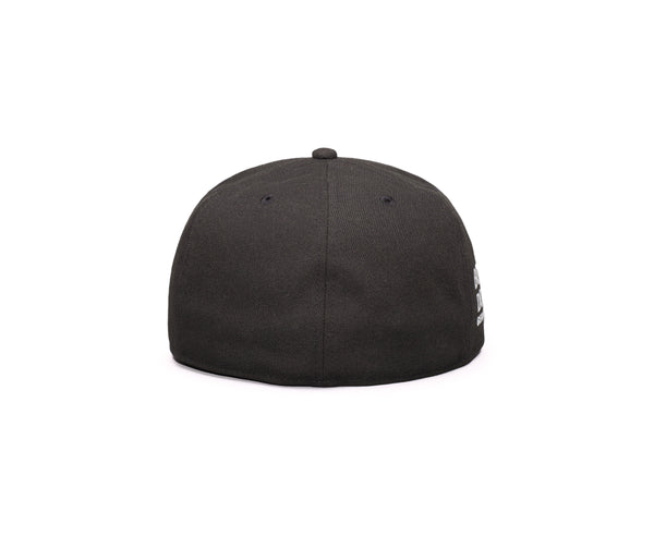 Back view of Left side of Black Borussia Dortmund Braveheart Fitted with white emblem