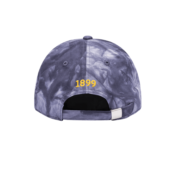 FC Barcelona Bloom Classic Adjustable in unstructured low crown, curved peak brim, and adjustable flip buckle closure, in Navy