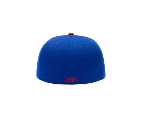Back view of FC Barcelona Team Patch Fitted with year the team was founded embroidered on the back 1899