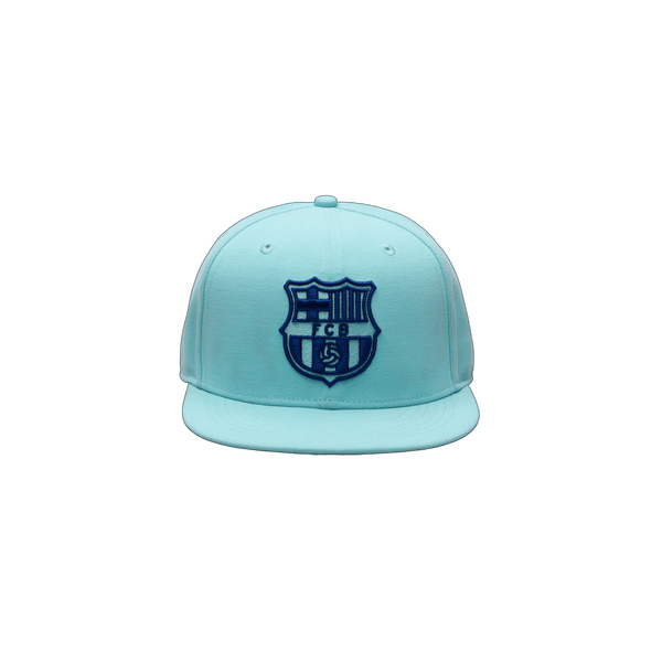 Green/Blue Products FC Barcelona Retro Capsule Snapback Hat