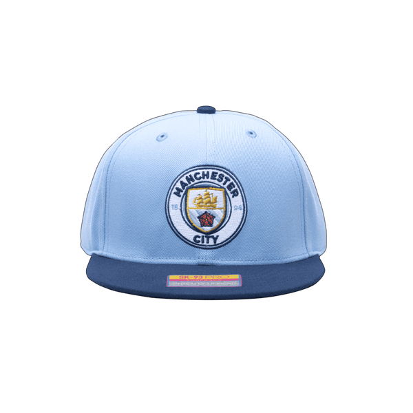Manchester City Team Snapback Hat