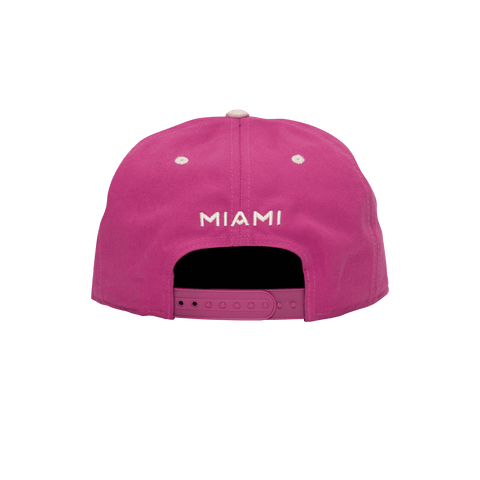Inter Miami Bankroll Coral Snapback Hat