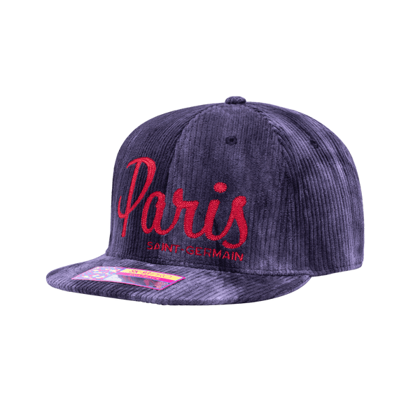 Paris Saint-Germain Fan Ink Open Snapback Hat