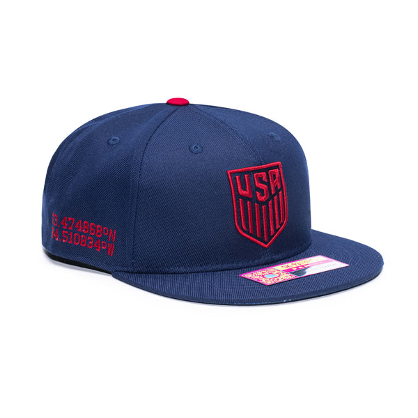 US Soccer Locale Snapback Hat