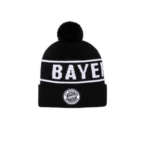 Black Bayern Munich Hit Beanie