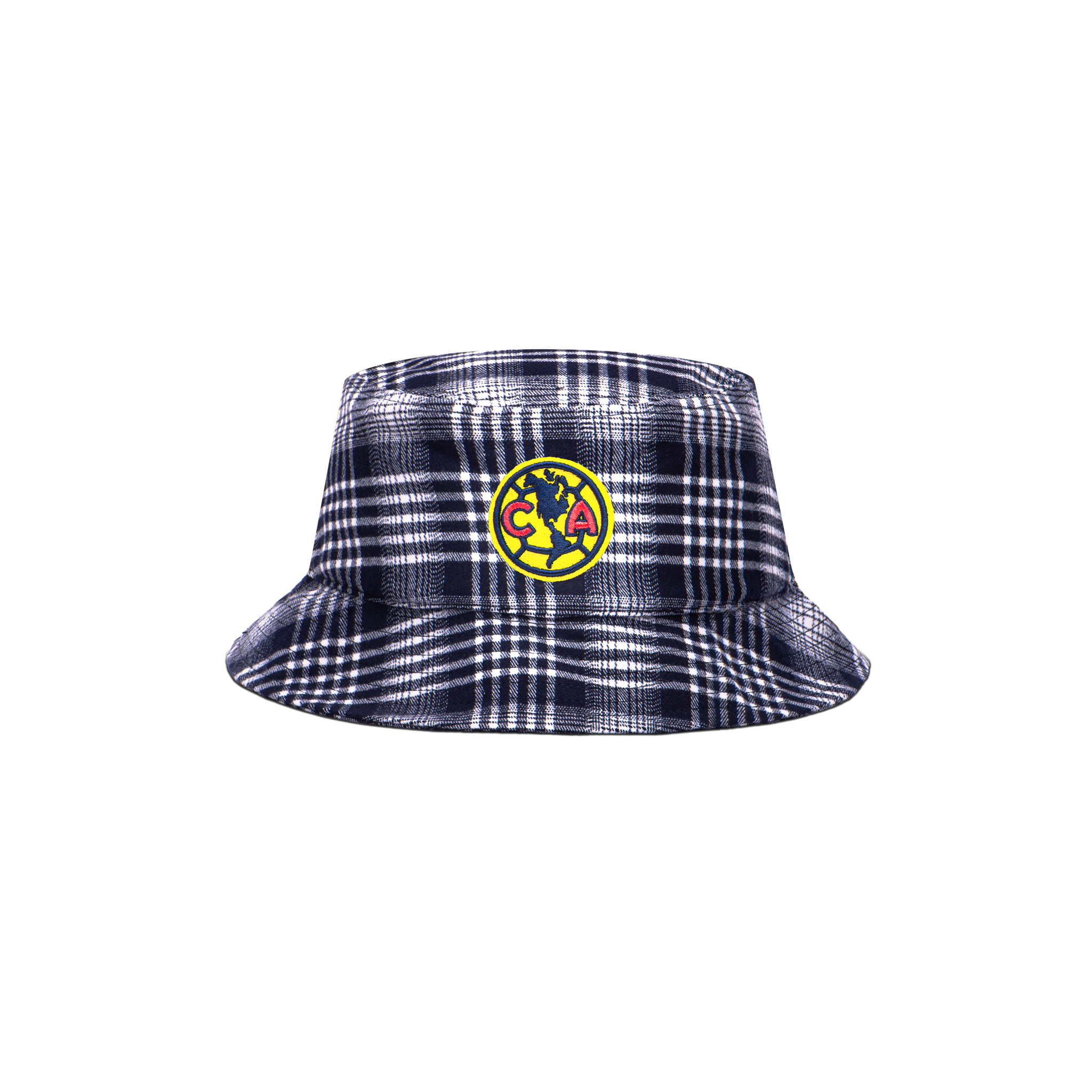 View of front side of Club America Hooligan Bucket Hat