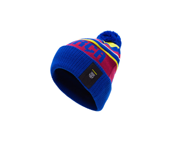 Blue Red yellow FC Barcelona Proud Beanie