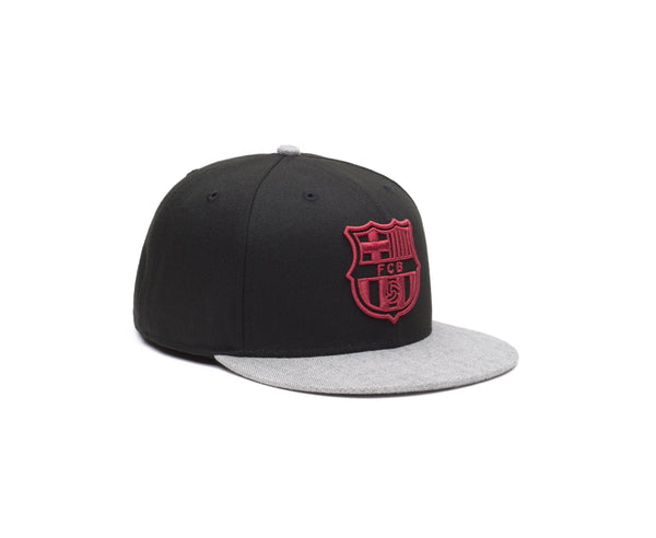 View of right side of FC Barcelona Player Snapback