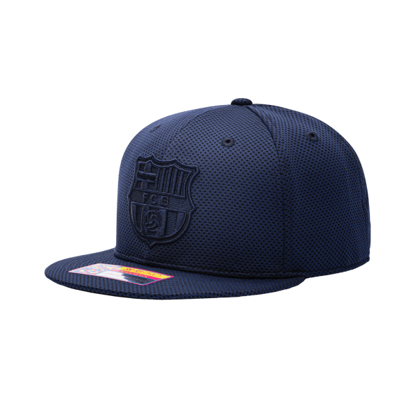 View of left side of FC Barcelona Trophy Snapback