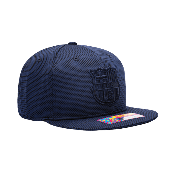 View of right side of FC Barcelona Trophy Snapback