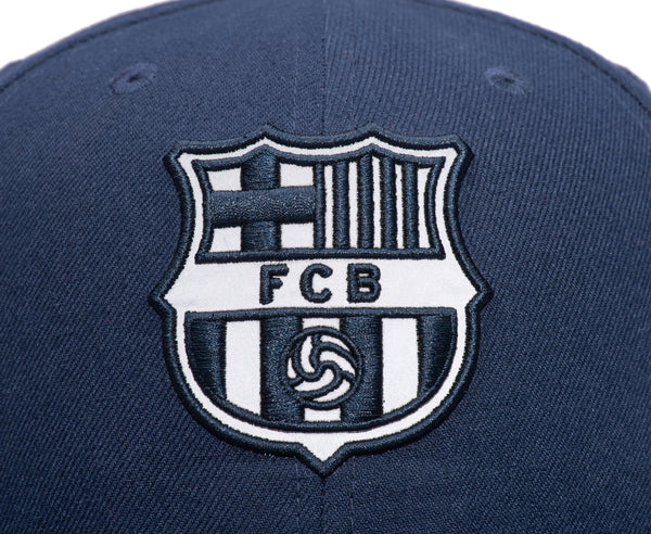 Close up of FC Barcelona Braveheart Snapback