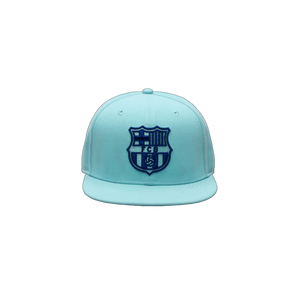 Green/Blue Products FC Barcelona Retro Capsule Snapback Hat