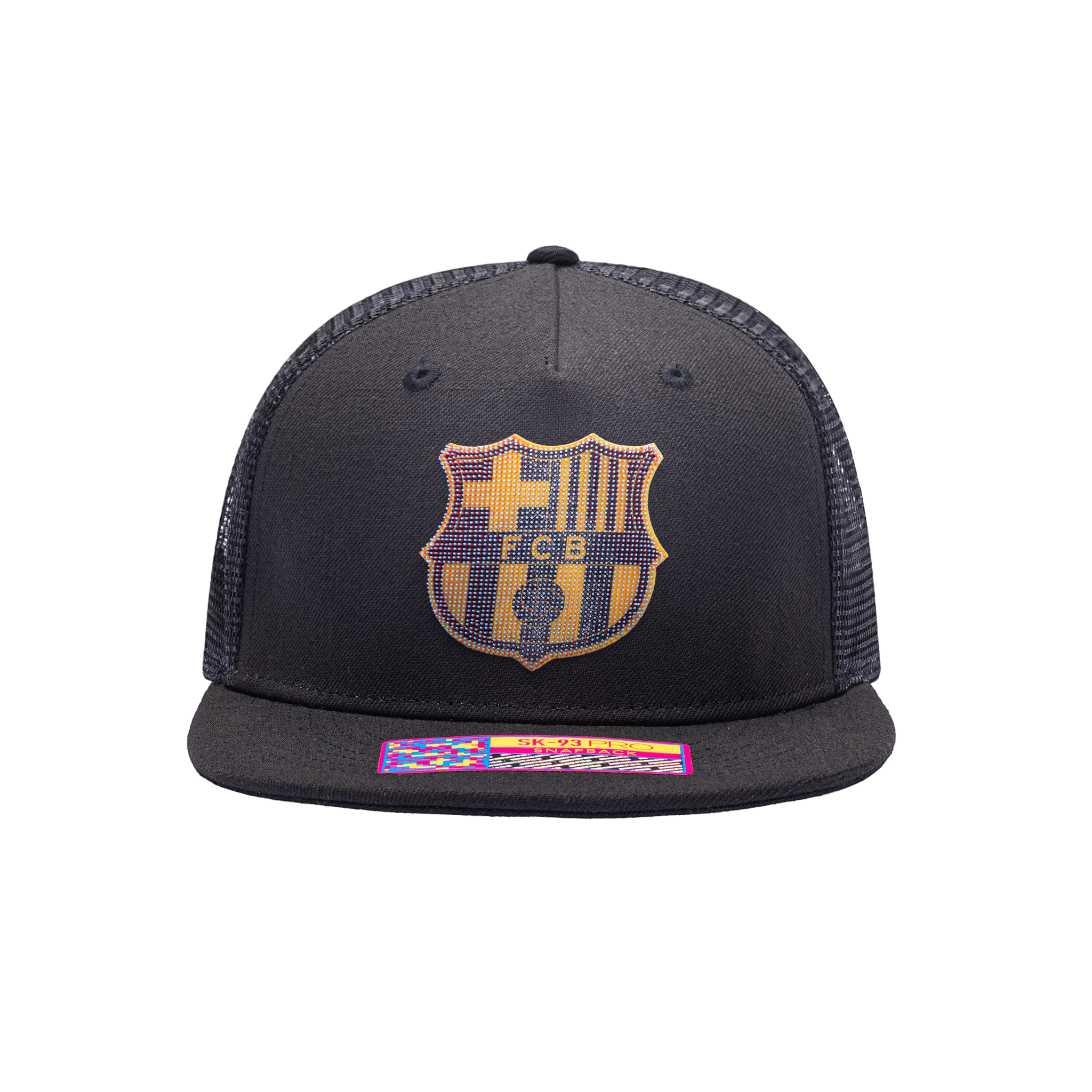 Black FC Barcelona Shield Snapback