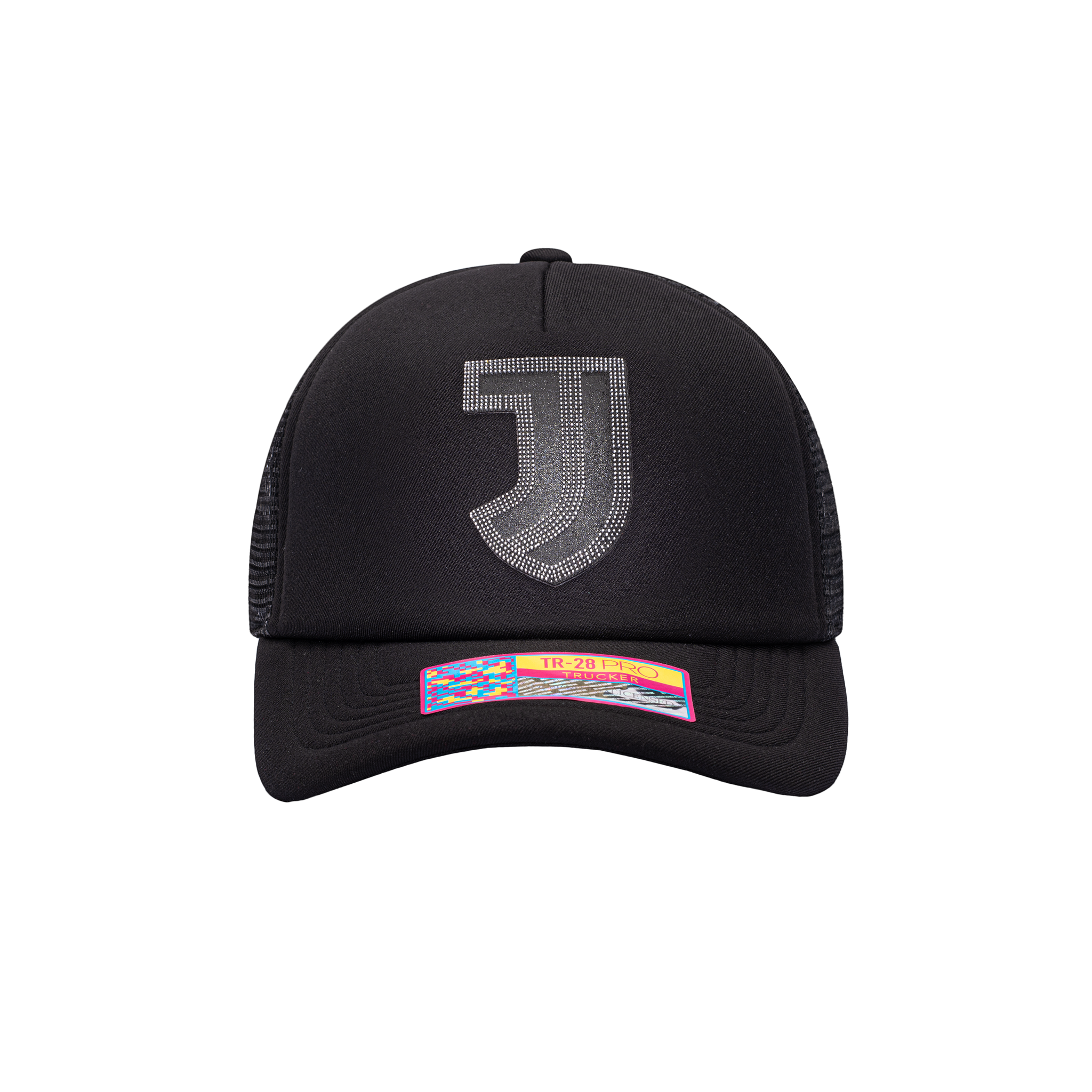 Black Juventus Shield Trucker