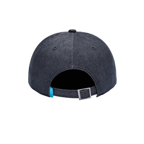 Manchester City 541 Adjustable with high crown, curved peak brim, and adjustable buckle strap closure, in Navy