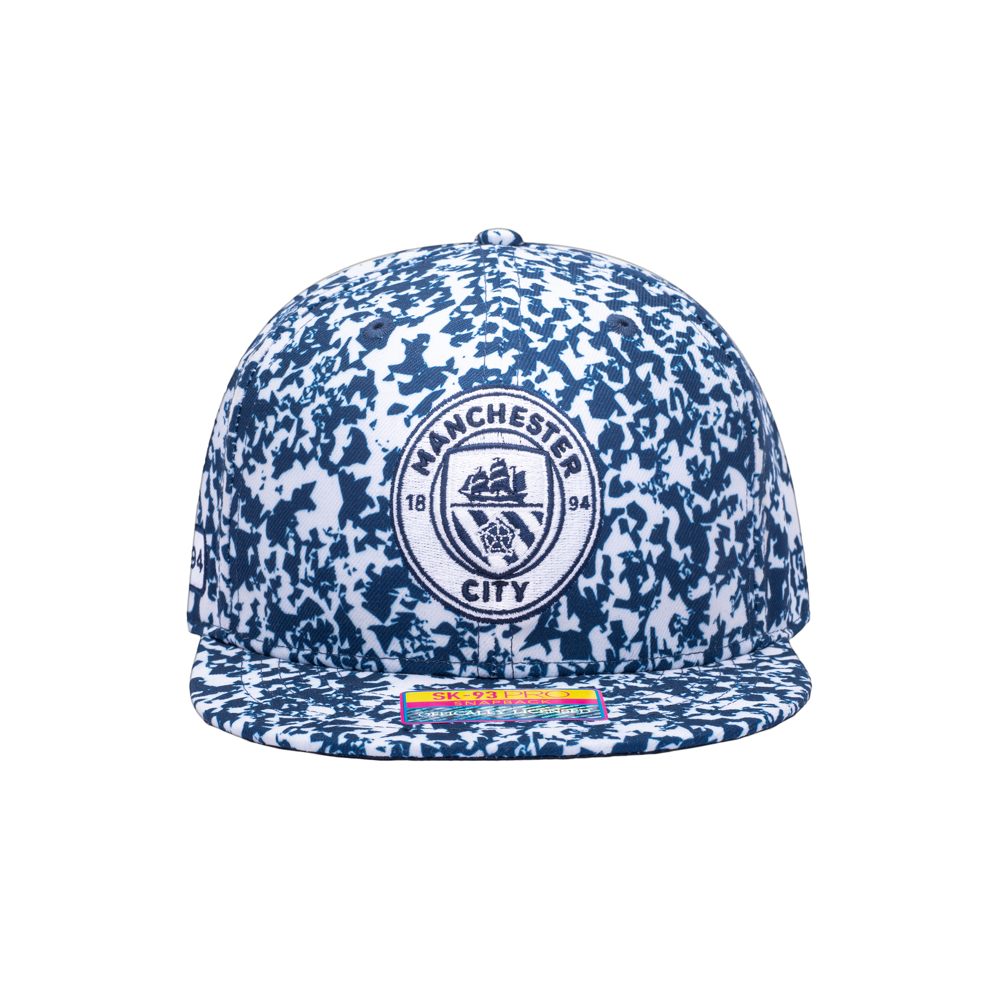 Blue and white Products Manchester City Notebook Snapback