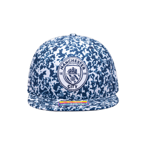 Blue and white Products Manchester City Notebook Snapback