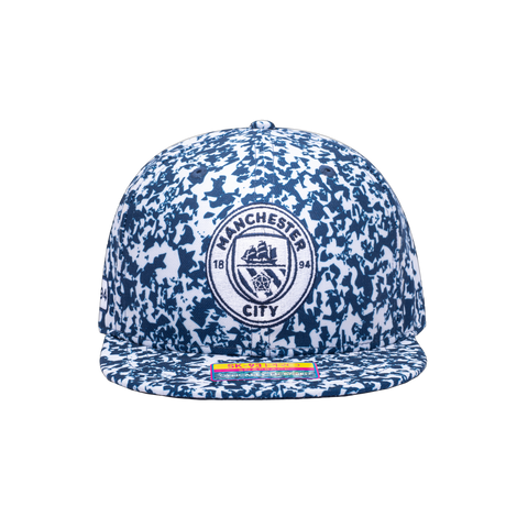 Blue and white Products Manchester City Notebook Snapback